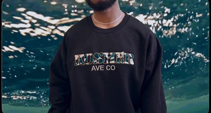 Kosher embroidered Sweatshirts