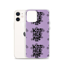Load image into Gallery viewer, Smell The Flowers Purple iPhone Case
